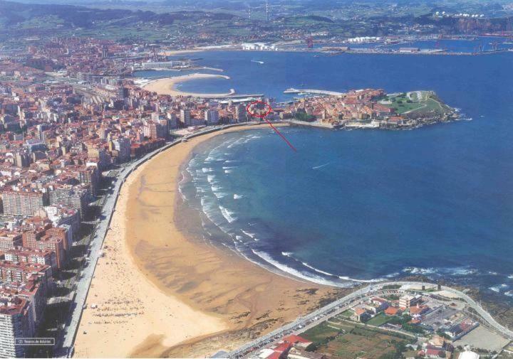 Apartamento Calle Corrida De Gijon Luaran gambar